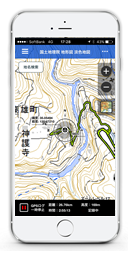 登山・防災用GPSオフラインマップ・SkyWalking