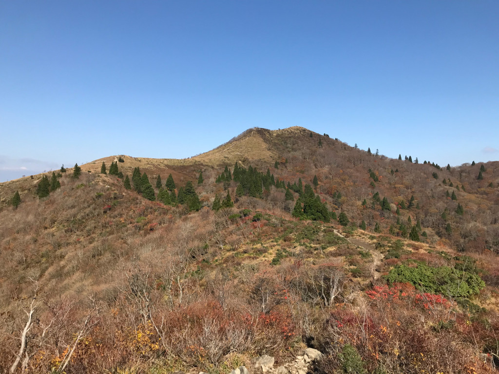 秋の武奈ヶ岳